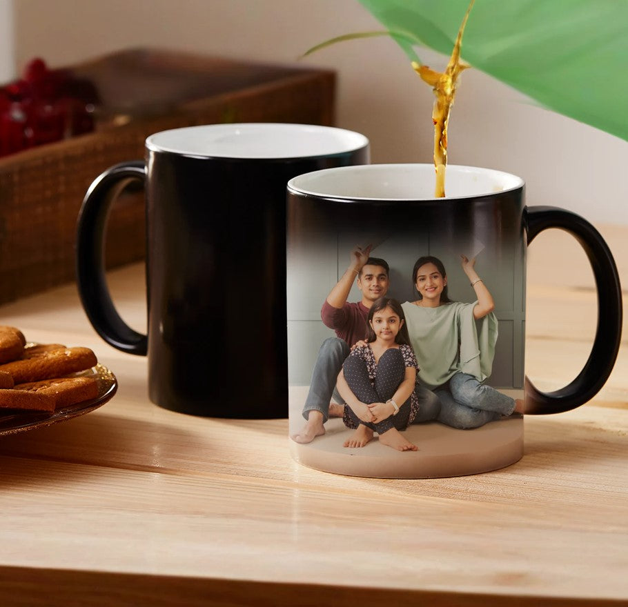 Custom Black Ceramic Mug