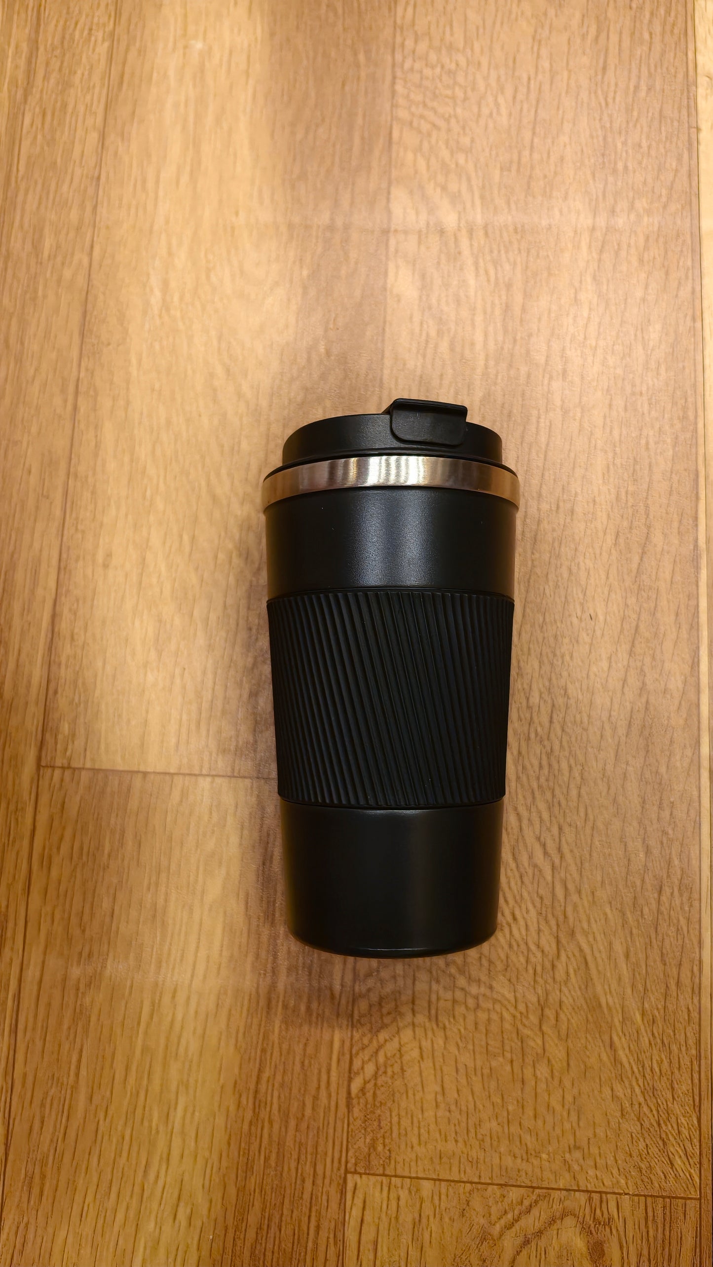 Grip Insulated Travel Coffee Tumbler for Hot & Cold Drinks – Black -510 ml